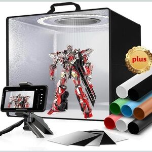 Portable Photo Studio Light Box - Black